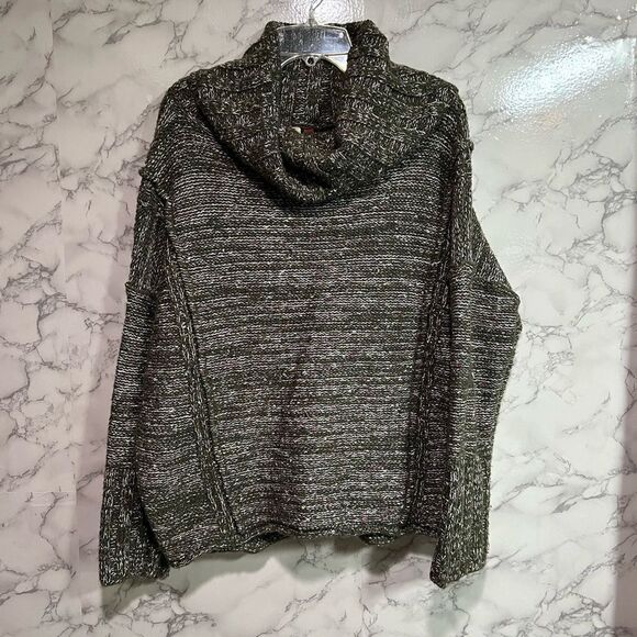 Anthropologie Pilcro Textured Cowlneck Sweater Sz S/P - Picture 3 of 11